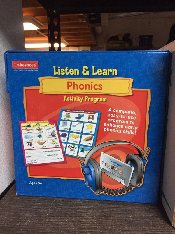 Lakeshore Listen and learn phonics set