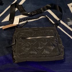 Crossbody Bag Steve  Madden Forrest Nylon Quilted North South Crossbody New  With Tags 