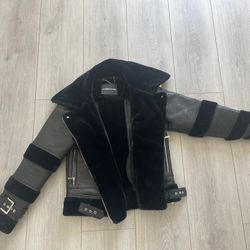 Faux Leather Jacket 