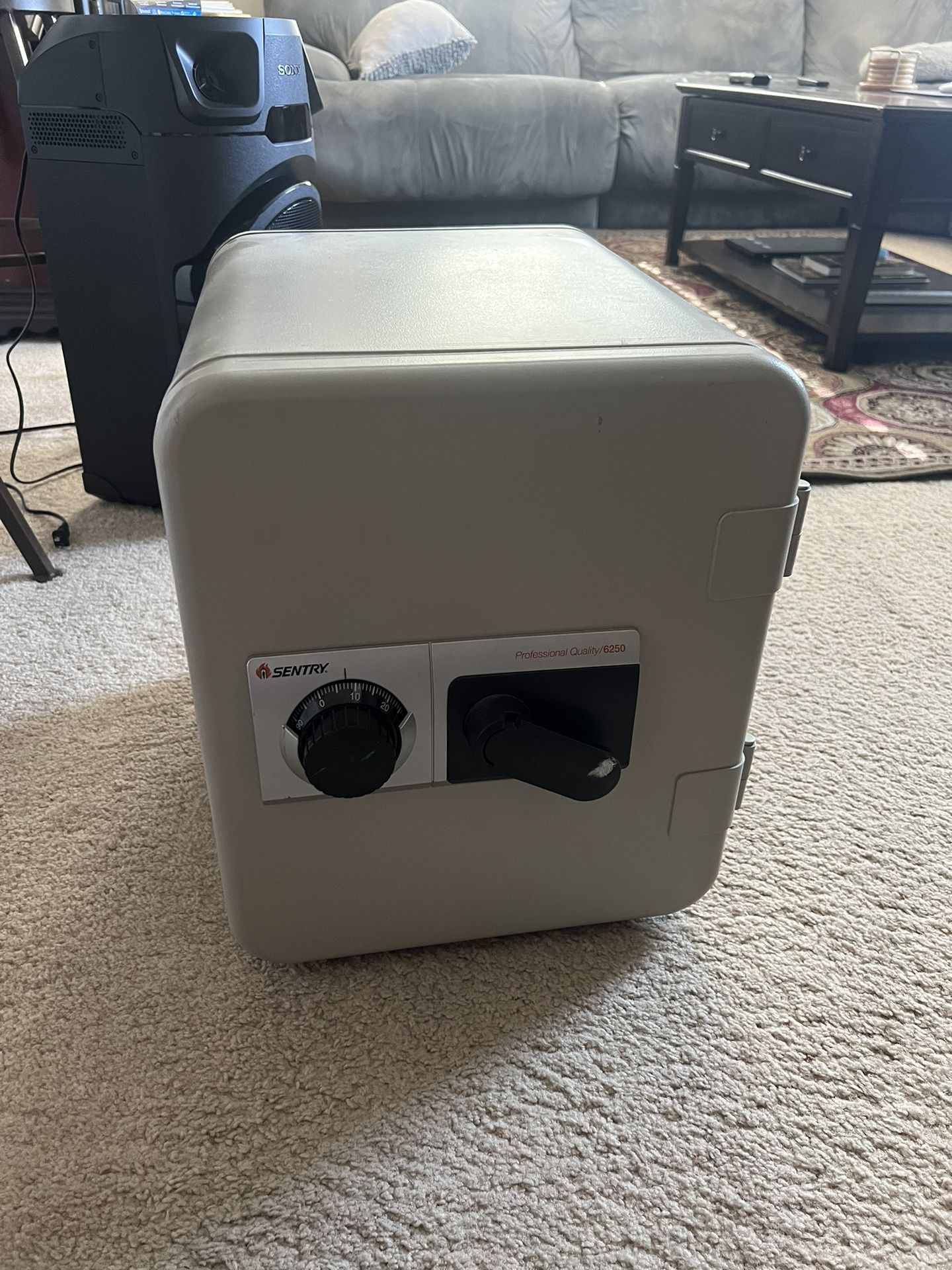 Sentry Safe W/Owners Manual Fireproof & Waterproof