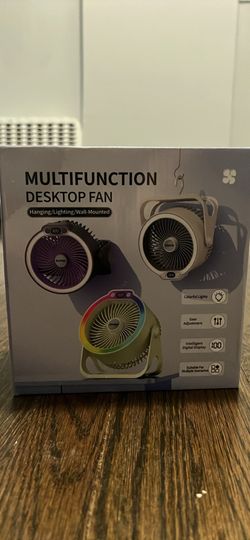 Unopened brand new desktop fan