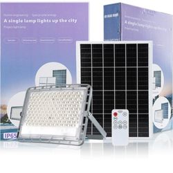 Solar Flood Light  200W (2 Packages)