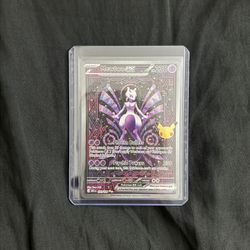 30th Celebration Mewtwo Ex SIR