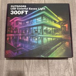 300FT Permanent Outdoor RGB Lights 