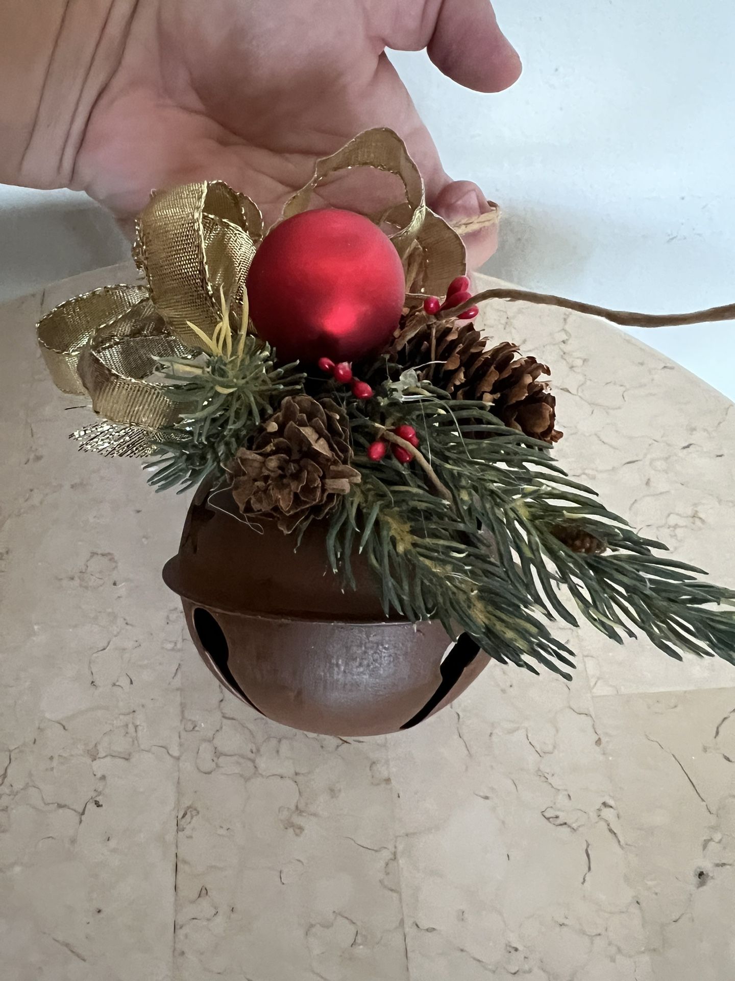 Christmas Sleigh Bell Ornament