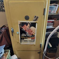 Old 50s Refrigerator For Storage