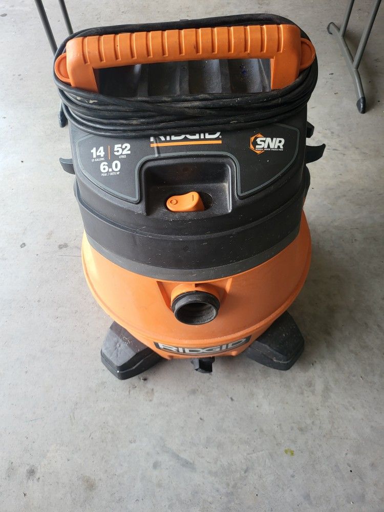 Ridgid 14 Gallon Shopvac