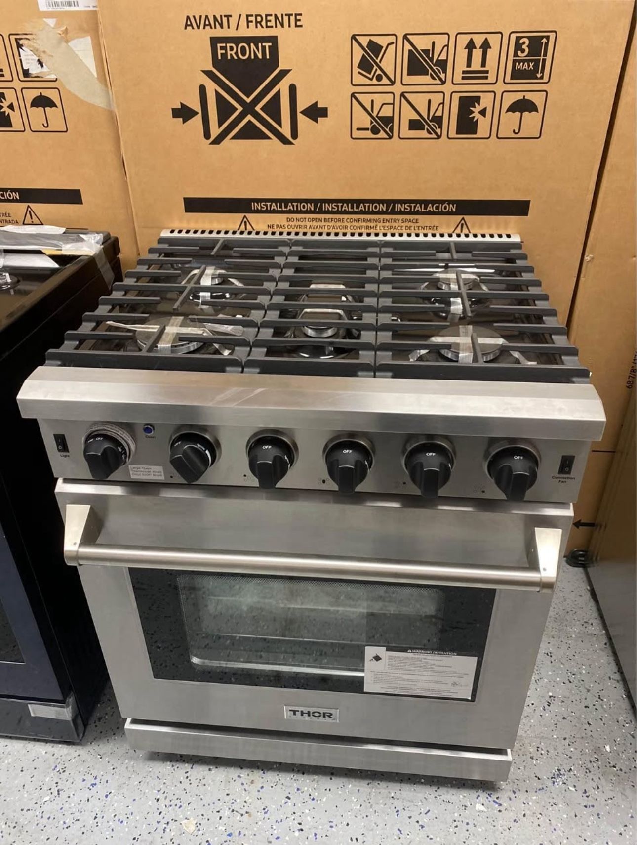 Thor Kitchen Professional 30” Gas Range LRG3001U