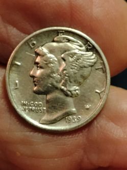 1939 D Mercury Dime