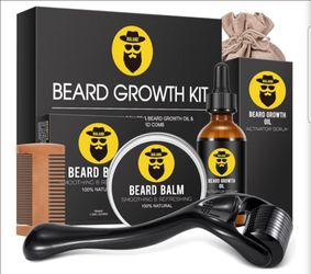 BRAND NEW Sealed Naland Beard Growth Kit