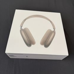 airpod max, starlight