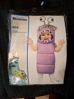 Monsters Inc. 
BOO

Hooded 3D Foam costume