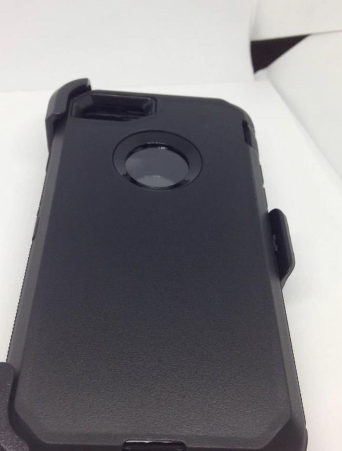 For iPhone 7 / iPhone 8 Black Belt Clíp Case Funda Cover