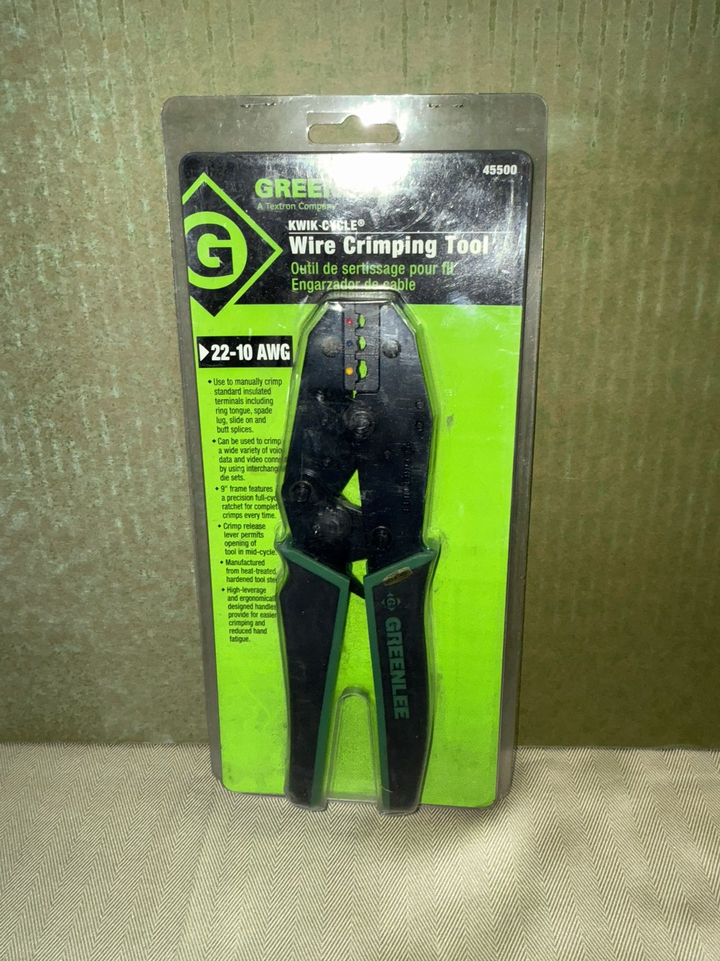 Greenlee Wire Crimping Tool
