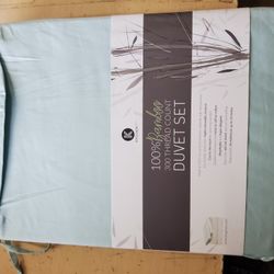 KINGLINEN 300 THREAD COUNT DUVET SET BED SET . TWIN , QUEENS, OR KING