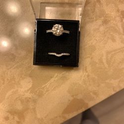 Diamond wedding ring/set