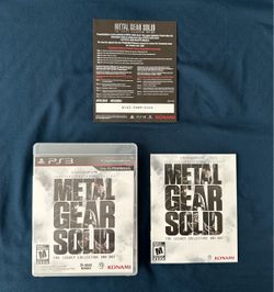 Metal Gear Solid: The Legacy Collection - PS3