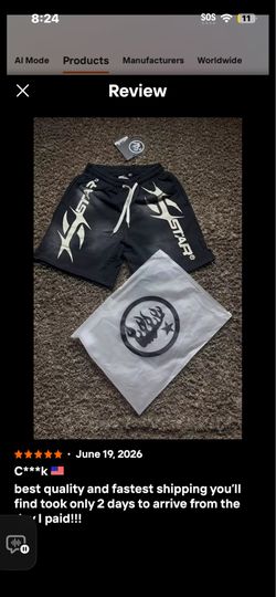 Hellstar Shorts black