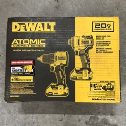 DEWALT ATOMIC Drill/Impact 20V MAX Combo Kit DCK225D2