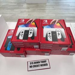 Nintendo Switch OLED New-$25 To Take It Home Today 