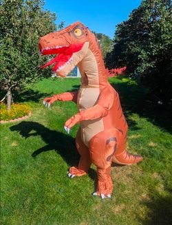 Inflatable Dinosaur Costume