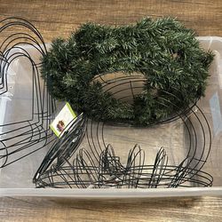 Wreath Forms And Misc Craft Items