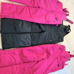 (3) Ski Winter Pants Kids Size 8-14 Y