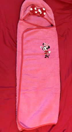 Minnie Mouse Baby Hooded Towel