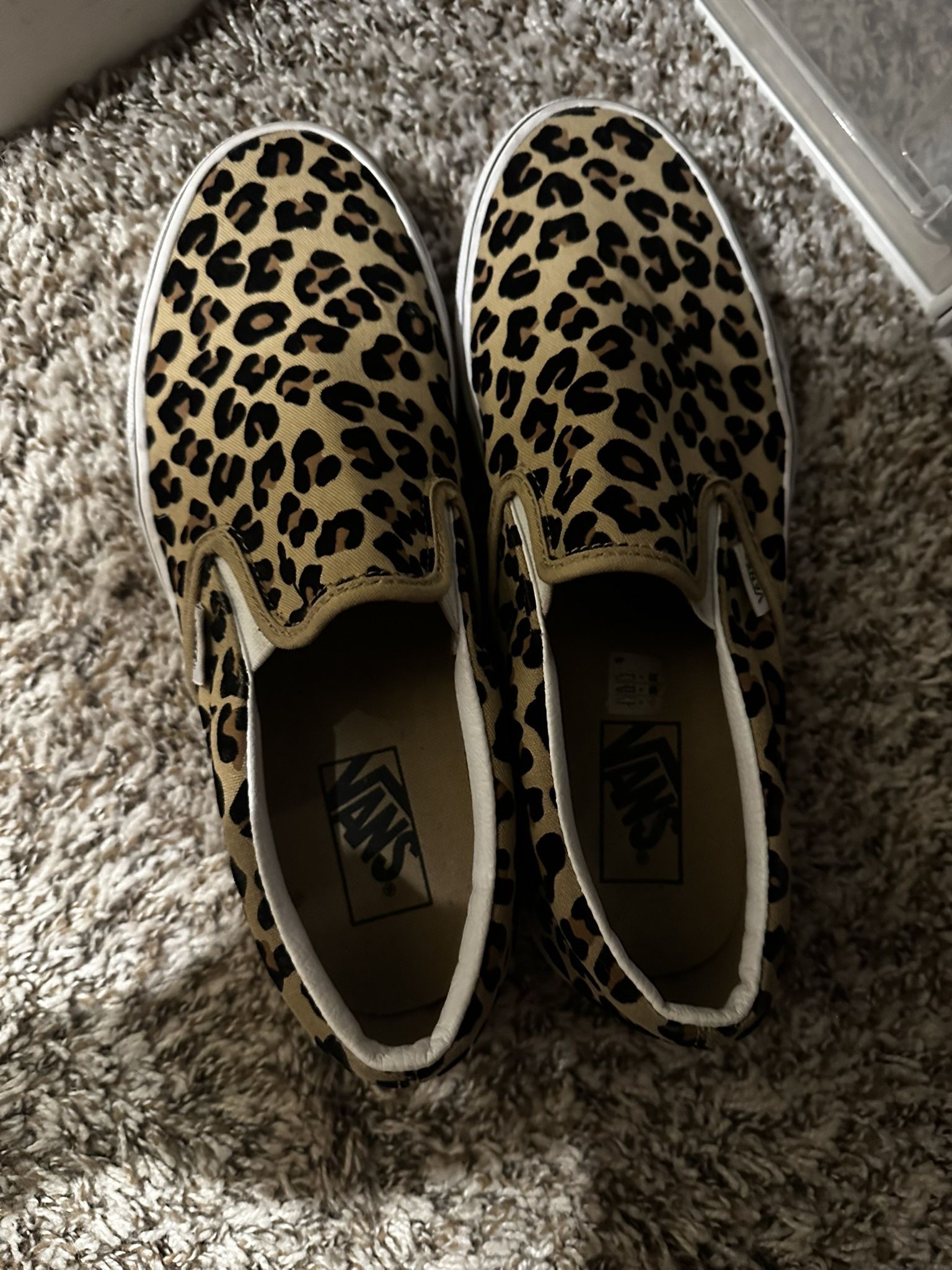 Leopard Print Vans