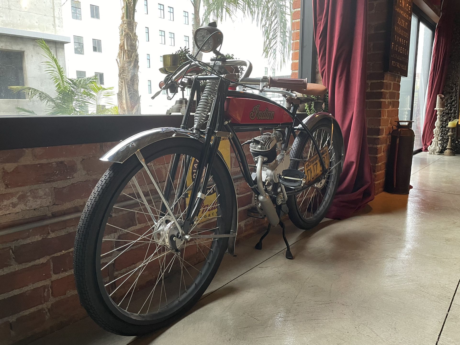 Vintage Indian Motor Bike