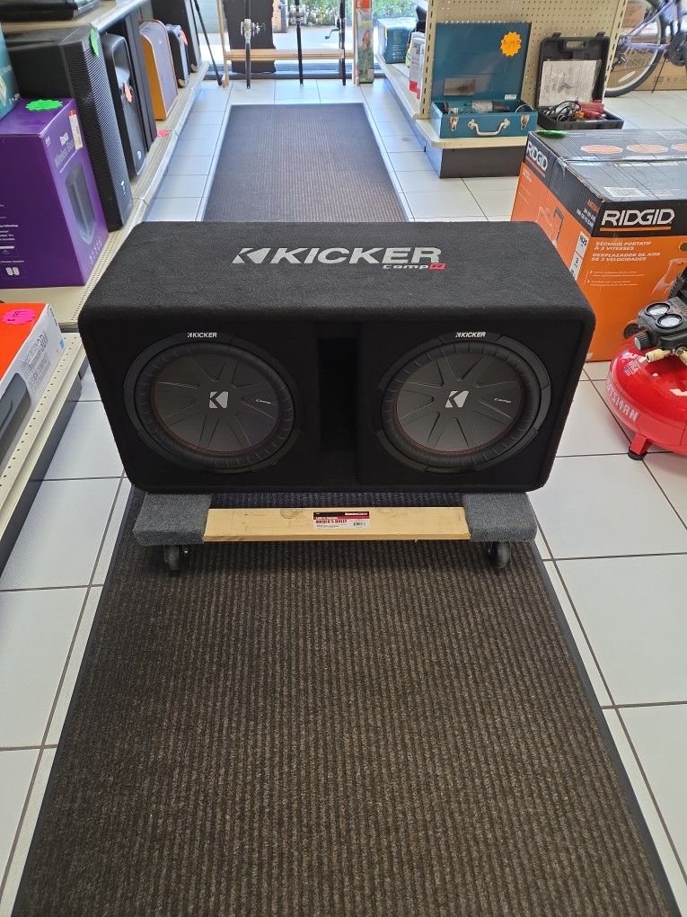 Pair Of Kicker Comp R 12" Subwoofers