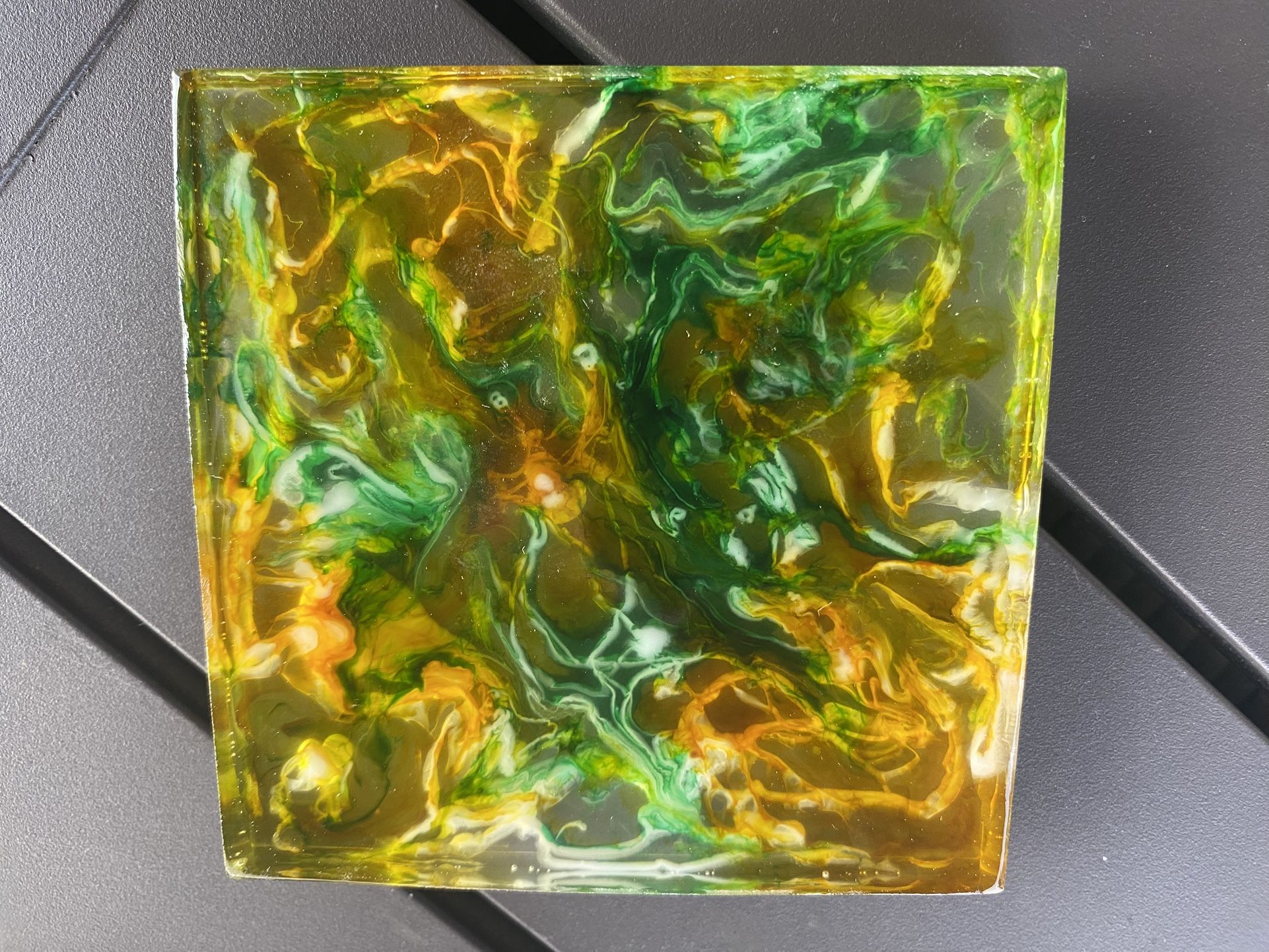 Porta Baso De Resina Epoxica