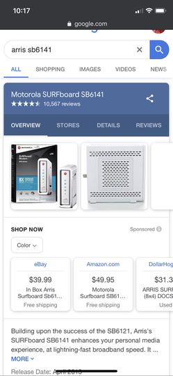 Arris cable modem + cisco wi fi router