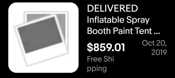 Inflatable Paint Booth