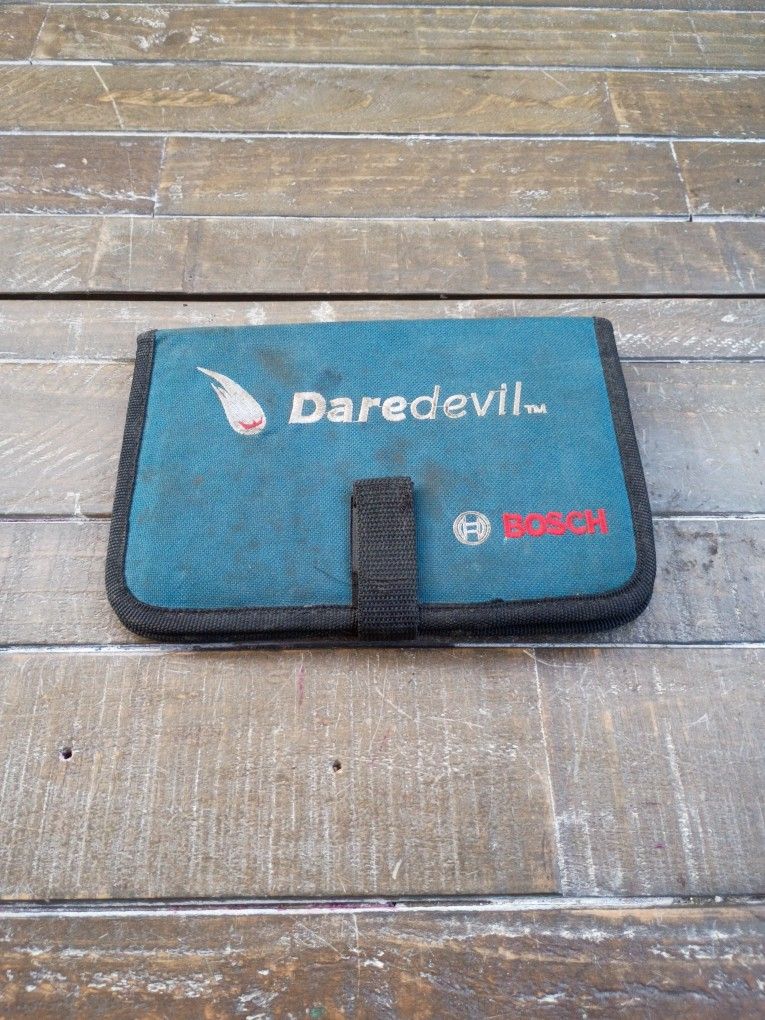Daredevil Bosch Spade Bits 11pc Set + Bosch Case