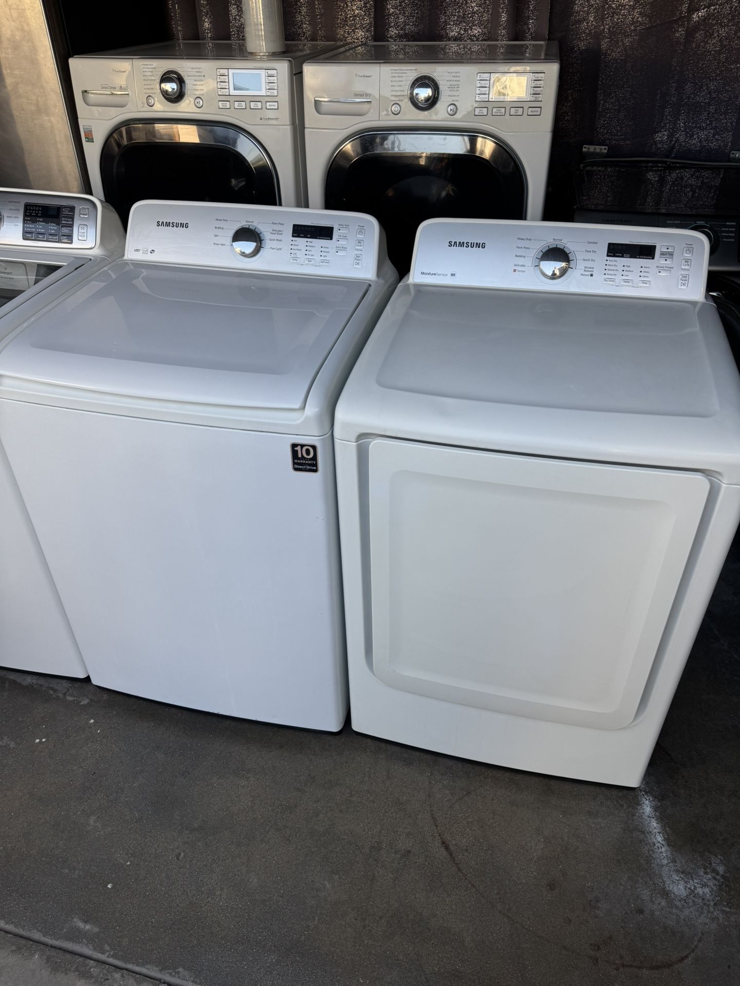 Samsung Washer And Gas Dryer 