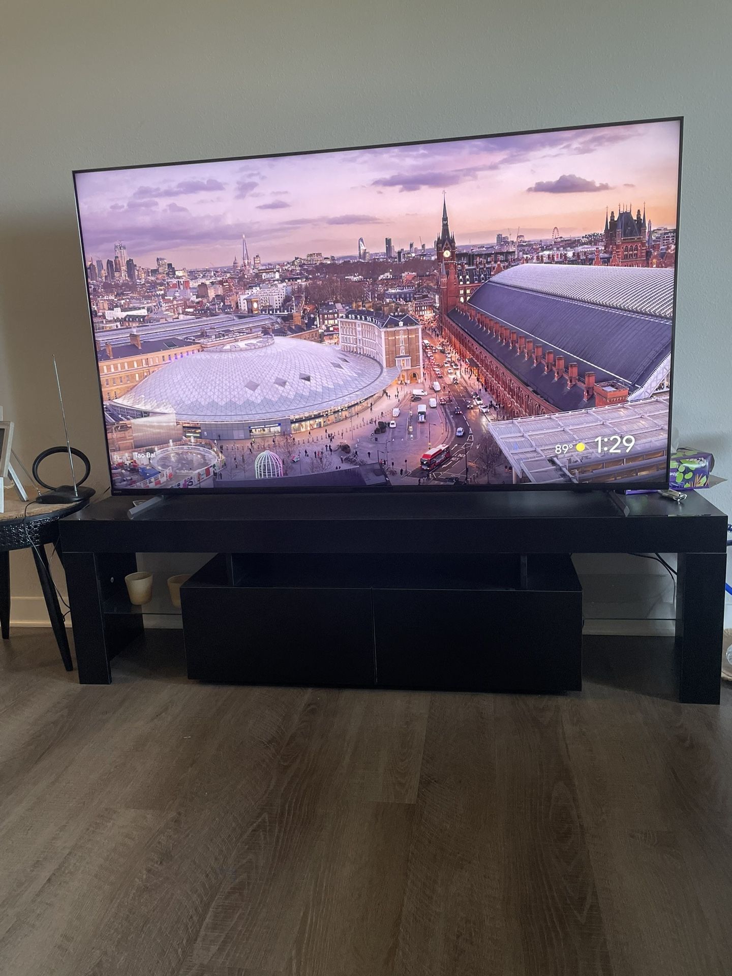 TV Stand With LED Lights