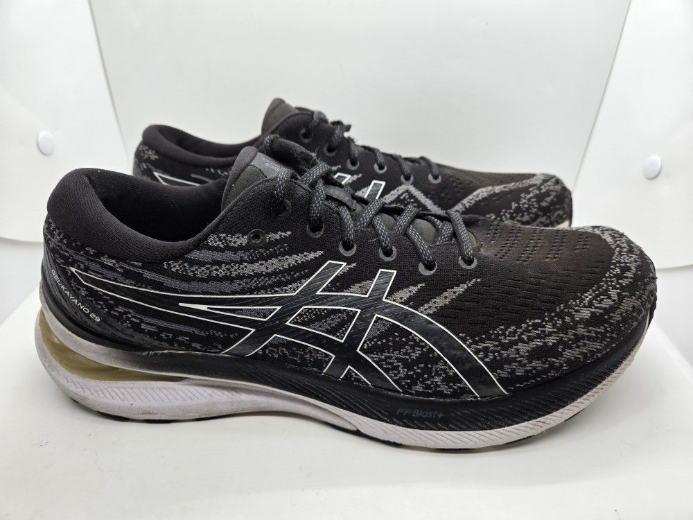 ASICS GEL-Kayano 29 Shoes Mens 11.5 Black Running Athletic Training Gym Sneakers