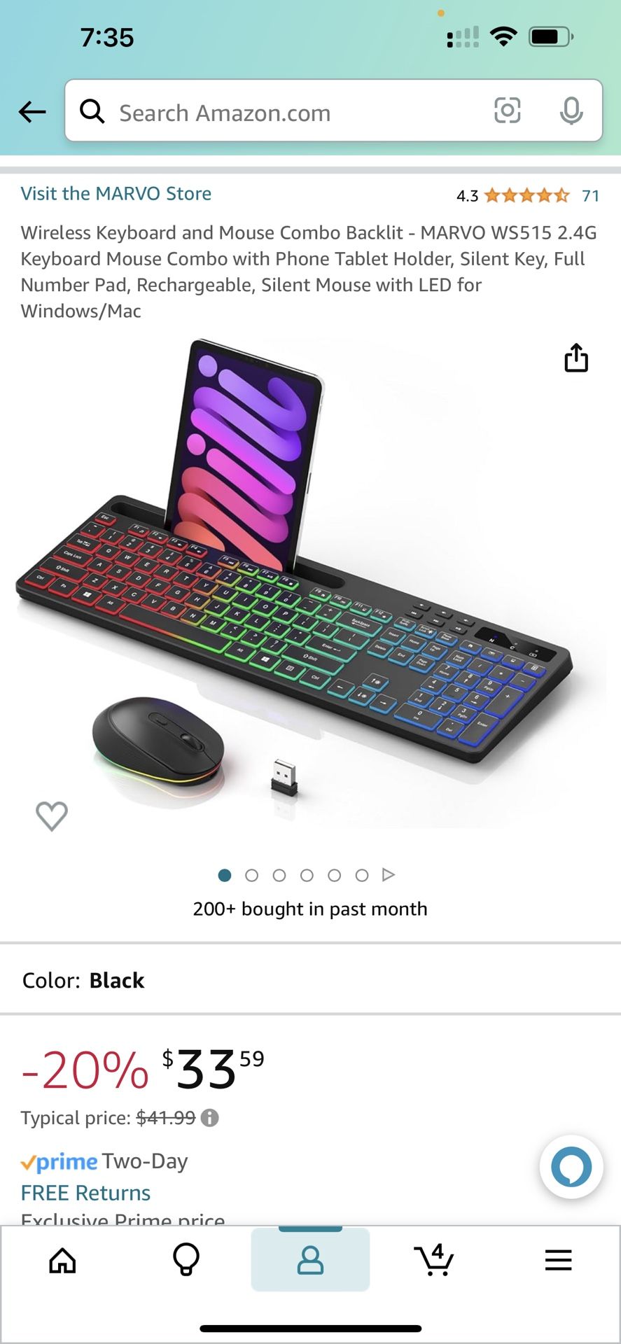 New Wireless Keyboard + Mouse