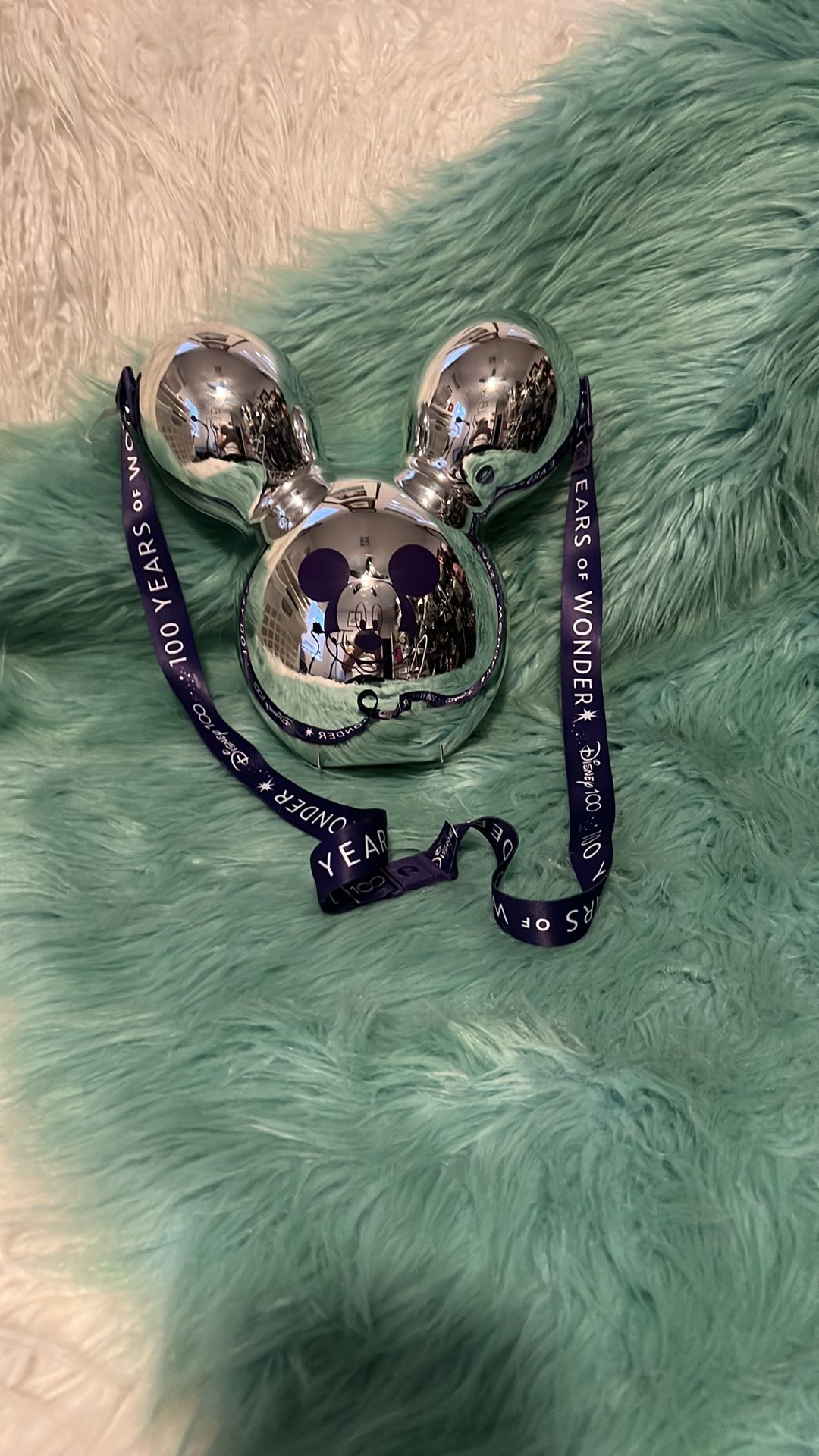 Disney Parks 100 years of Wonder Balloon Shaped Popcorn Bucket