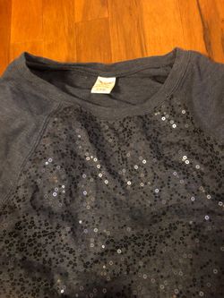 Small 4-6 sequenced blue long sleeve