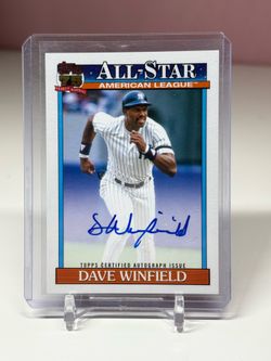 2026 topps series 2 dave winfield auto