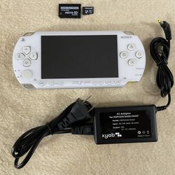 Sony PlayStation Portable Psp 1000 White w/ 7000+ Games Saved