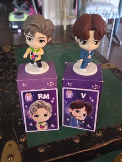 BTS McDonald's Toys new V and RM