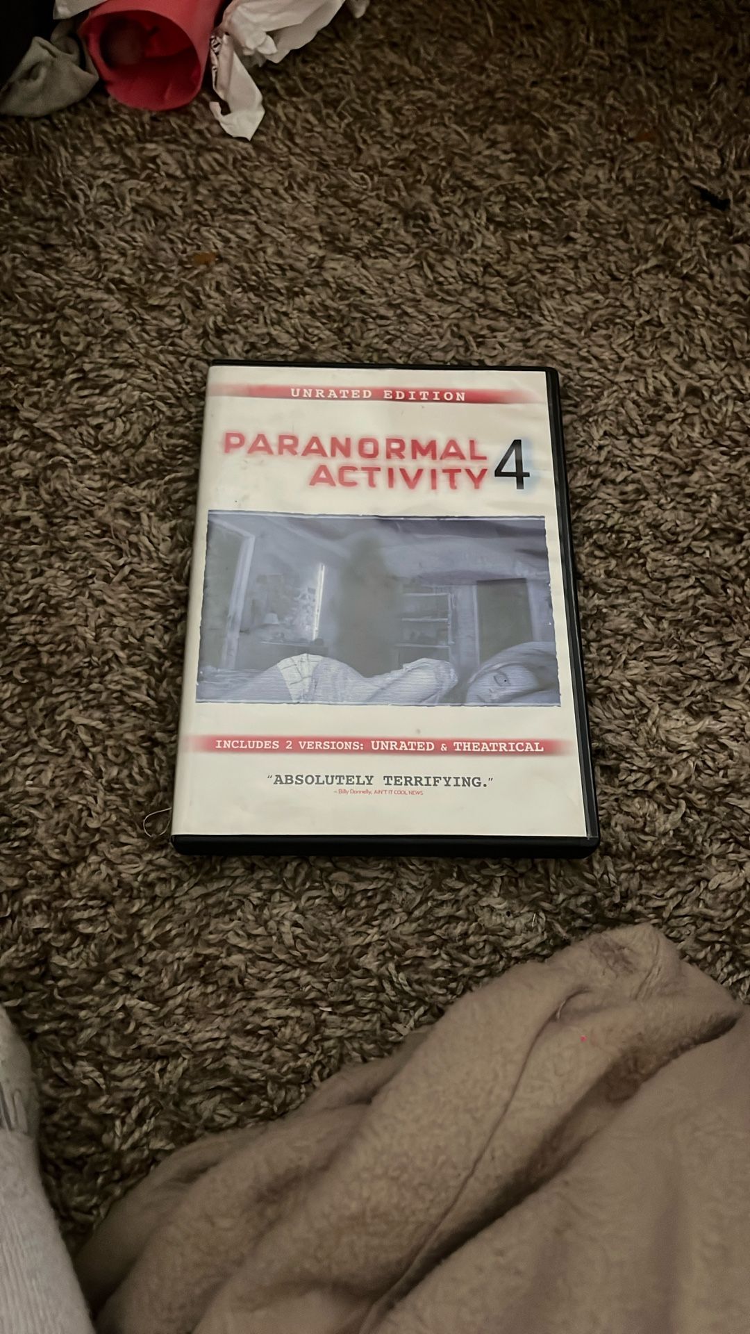 Paranormal Activity 4 DVD