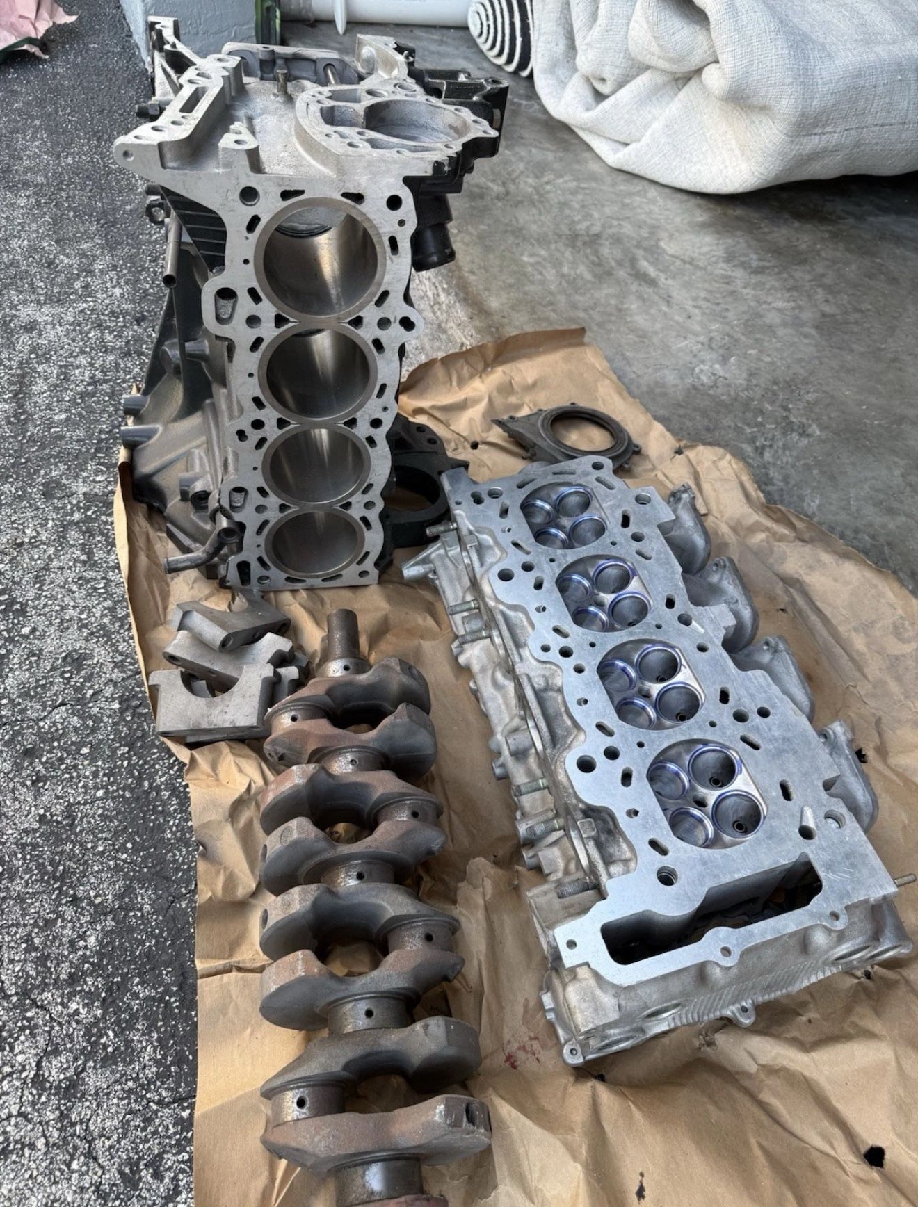 SR20 Darton Sleeved Block Forged Pistons High Performance Valves Studs & Bearing