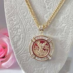 Brazilian Gold Filled Chain With CENTENARIO 