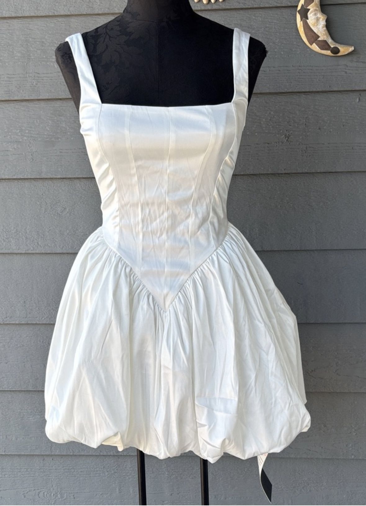 White Bubble Dress