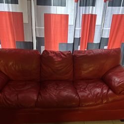 Red Couch Set