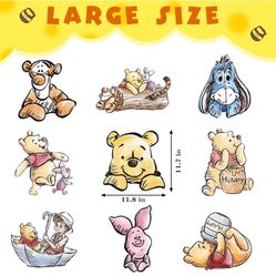 Winnie The Pooh Character Cut Outs 